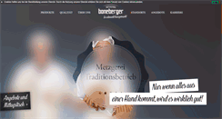 Desktop Screenshot of metzgerei-boneberger.de